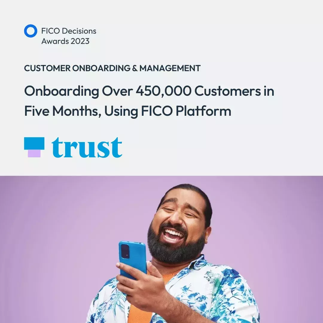 Trust Bank Onboards 450K Customers In 5 Months Using FICO Platform